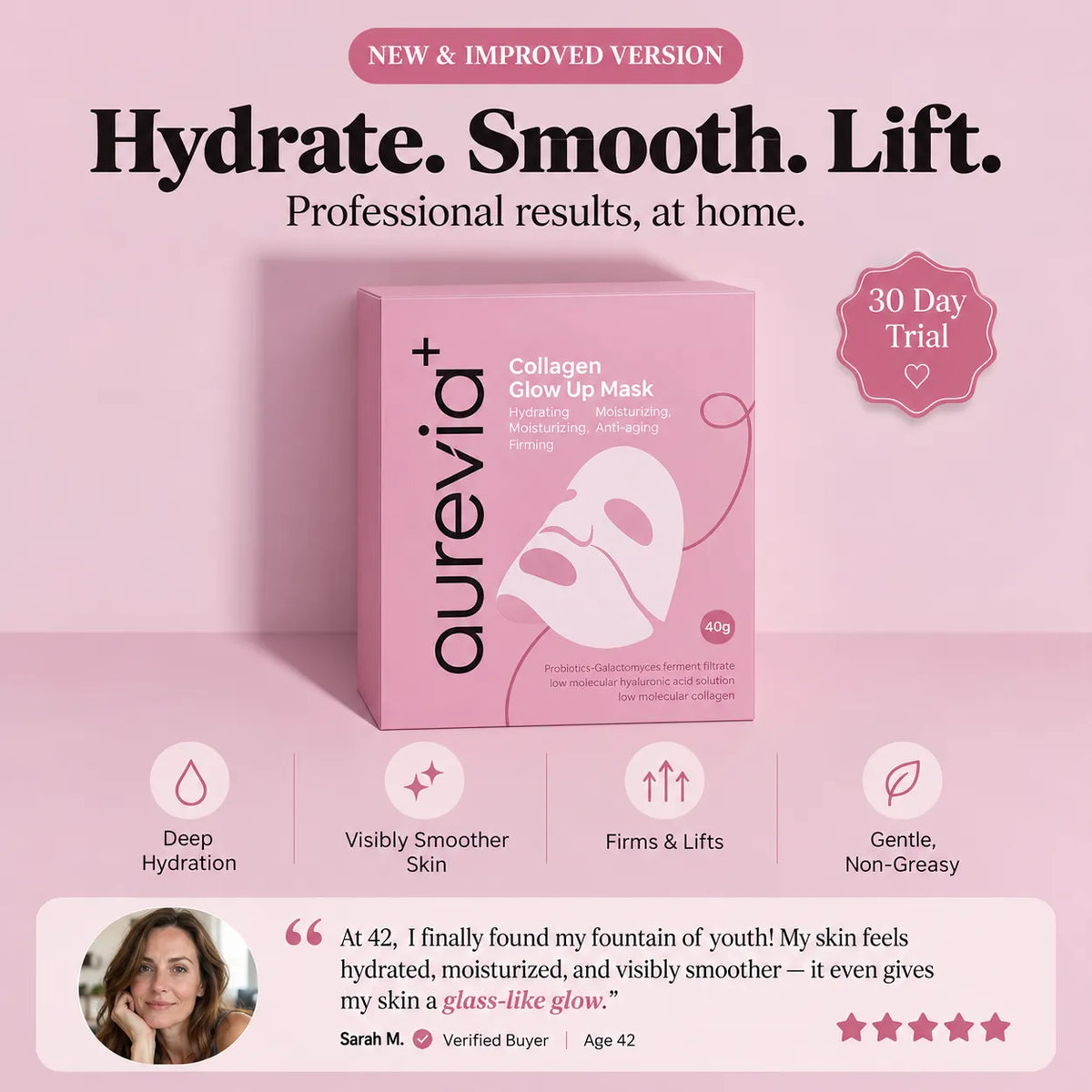 Collagen Glow Up Mask 2.0